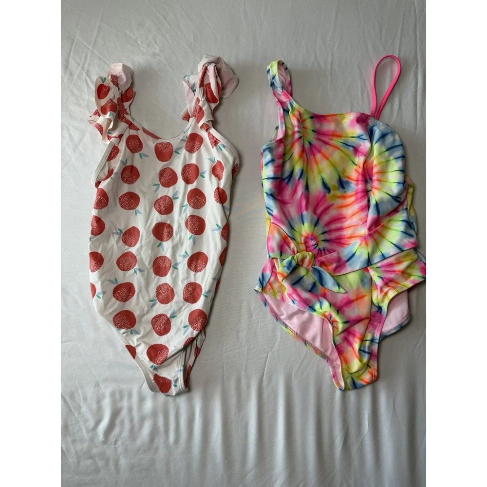 Girls One Piece Swimsuit Lot Size 9/10 – Snapper Rock & Wonder Nation